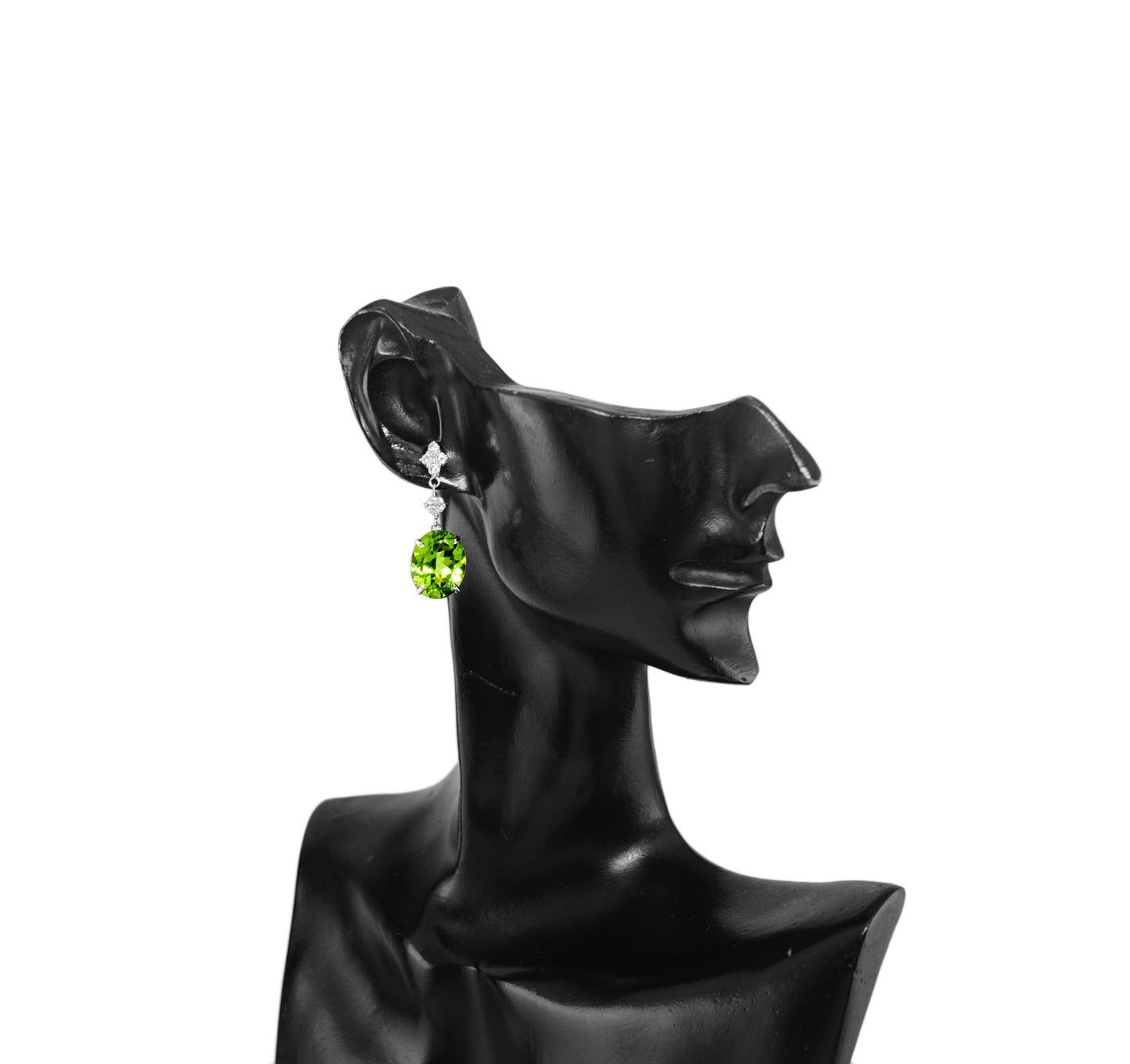ペリドット ピアス