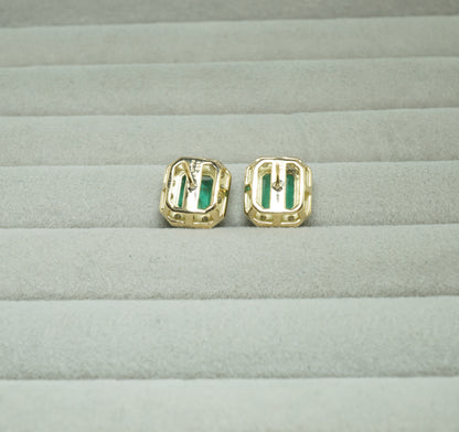 エメラルド ピアス