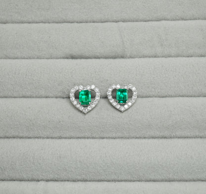 エメラルド ピアス
