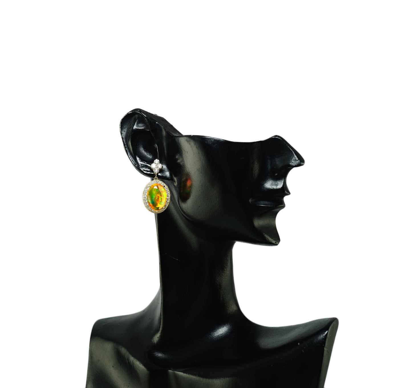 メキシコオパール ピアス