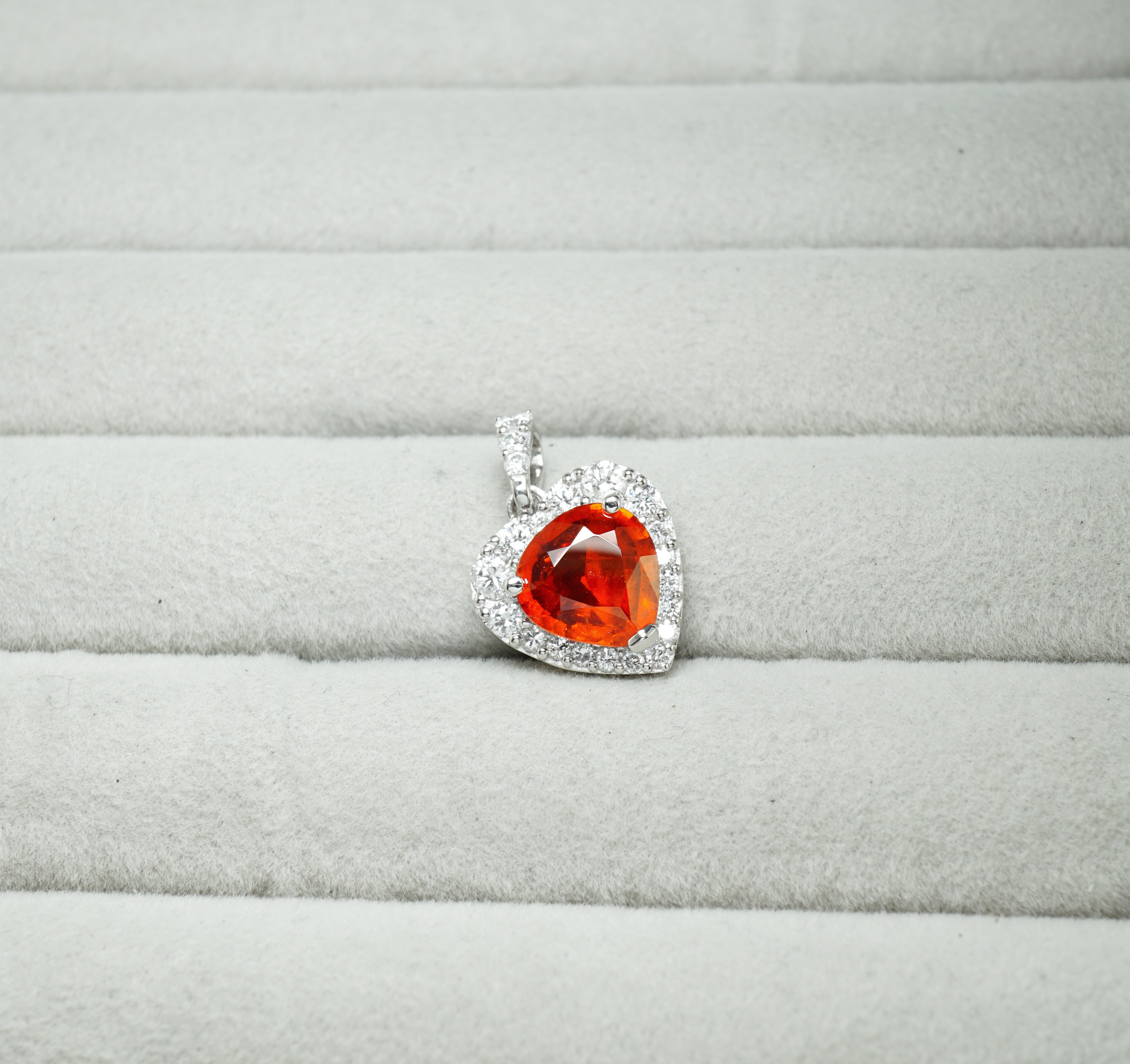 スペサルティンガーネット ペンダントトップ – Liberi jewelry