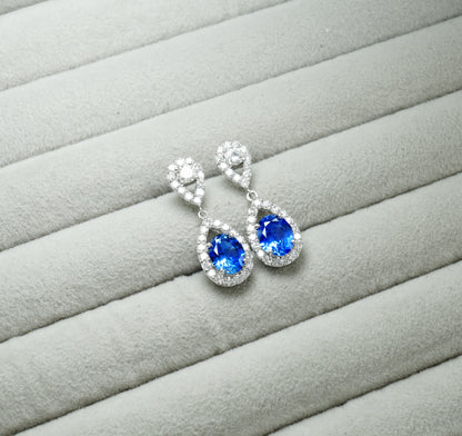 サファイア ピアス