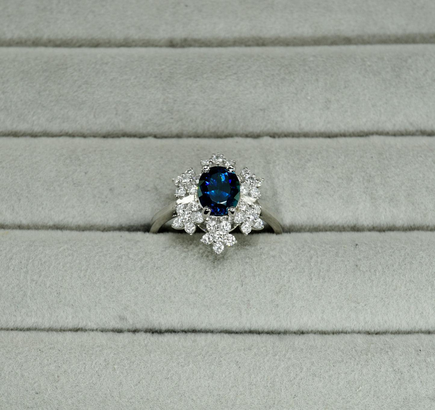 インディゴライトトルマリン リング