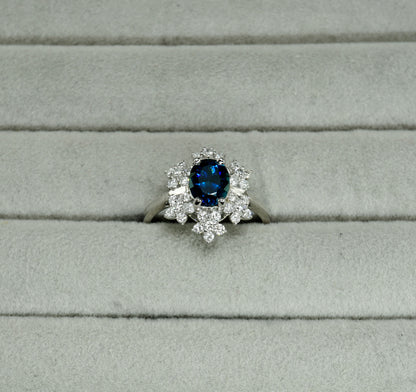 インディゴライトトルマリン リング