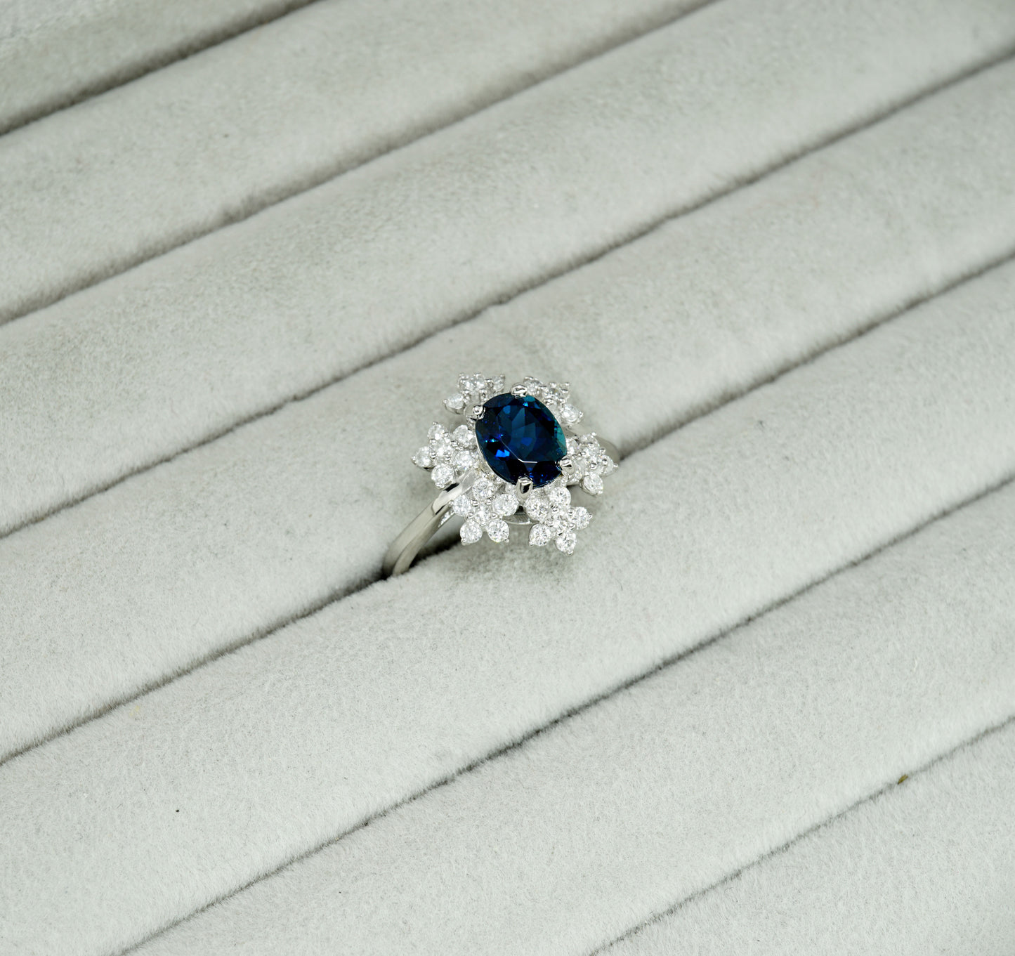 インディゴライトトルマリン リング