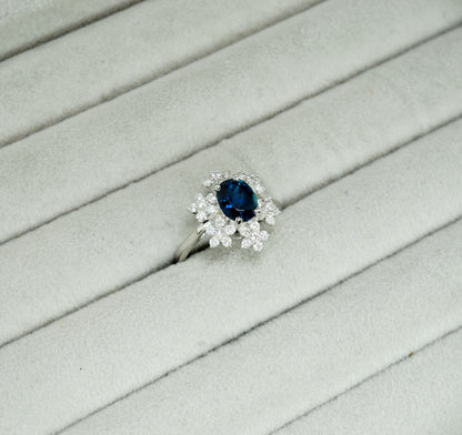 インディゴライトトルマリン リング